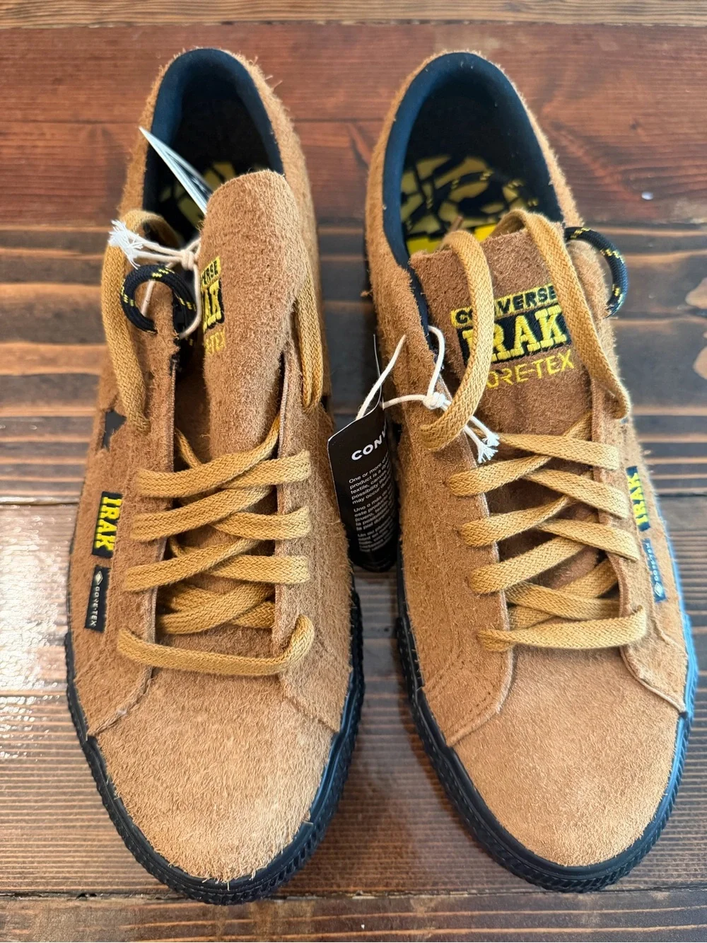 Converse Brown Suede One Star Sneakers with Black Sole